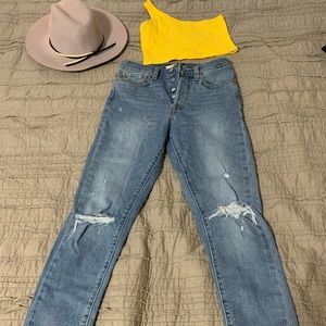 Levi’s wedgie skinny jeans